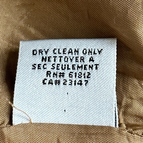 🔴 SOLD- VTG Talbots Tan Plaid Wool Blend Sleeveless Jumper Dress Academia - Picture 5 of 5